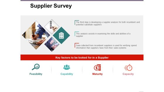 Supplier Survey Ppt PowerPoint Presentation Professional Icons Supplier Survey Ppt PowerPoint Presentation Professional Icons