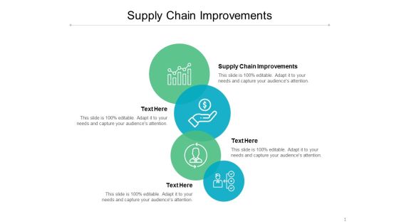 Supply Chain Improvements Ppt PowerPoint Presentation Icon Brochure Cpb Supply Chain Improvements Ppt PowerPoint Presentation Icon Brochure Cpb