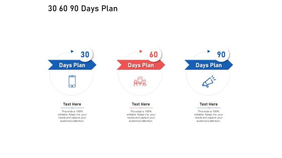 Supply Chain Logistics 30 60 90 Days Plan Ppt Show PDF