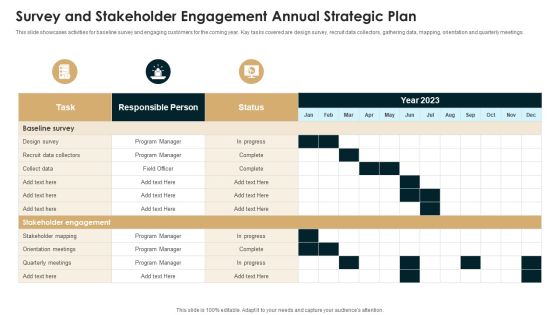 Survey And Stakeholder Engagement Annual Strategic Plan Microsoft PDF Survey And Stakeholder Engagement Annual Strategic Plan Microsoft PDF