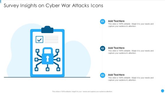Survey Insights On Cyber War Attacks Icons Demonstration PDF Survey Insights On Cyber War Attacks Icons Demonstration PDF