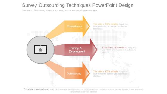 Survey Outsourcing Techniques Powerpoint Design Survey Outsourcing Techniques Powerpoint Design