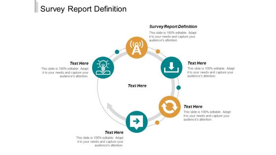 Survey Report Definition Ppt PowerPoint Presentation Gallery Elements Cpb