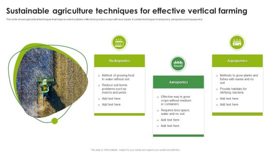 Sustainable Agriculture Techniques For Effective Vertical Farming Designs PDF Sustainable Agriculture Techniques For Effective Vertical Farming Designs PDF
