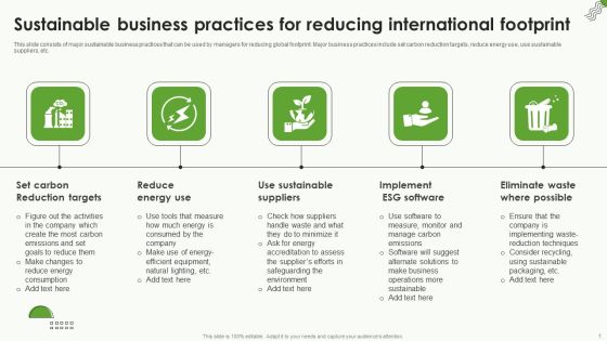 Sustainable Business Practices For Reducing International Footprint Microsoft PDF Sustainable Business Practices For Reducing International Footprint Microsoft PDF