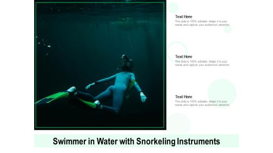 Swimmer In Water With Snorkeling Instruments Ppt PowerPoint Presentation File Designs PDF Swimmer In Water With Snorkeling Instruments Ppt PowerPoint Presentation File Designs PDF