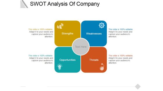 Swot Analysis Of Company Ppt PowerPoint Presentation Portfolio Background Swot Analysis Of Company Ppt PowerPoint Presentation Portfolio Background