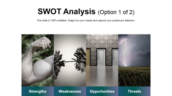Swot Analysis Template 1 Ppt PowerPoint Presentation Ideas Template
