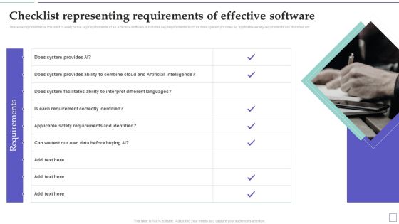 System Deployment Project Checklist Representing Requirements Of Effective Software Mockup PDF System Deployment Project Checklist Representing Requirements Of Effective Software Mockup PDF