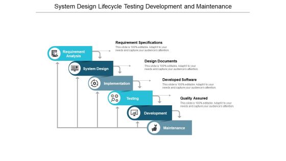 System Design Lifecycle Testing Development And Maintenance Ppt PowerPoint Presentation Infographics Smartart System Design Lifecycle Testing Development And Maintenance Ppt PowerPoint Presentation Infographics Smartart