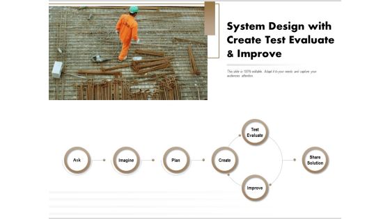System Design With Create Test Evaluate And Improve Ppt PowerPoint Presentation Slides Design Templates System Design With Create Test Evaluate And Improve Ppt PowerPoint Presentation Slides Design Templates