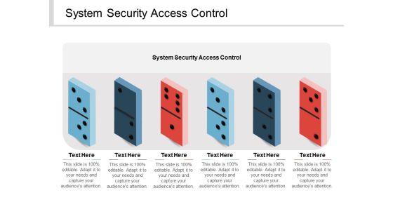 System Security Access Control Ppt PowerPoint Presentation Summary Background Cpb