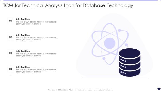 TCM For Technical Analysis Icon For Database Technology Topics PDF TCM For Technical Analysis Icon For Database Technology Topics PDF