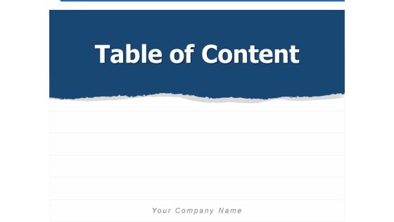 Table Of Content Business Customer Ppt PowerPoint Presentation Complete Deck Table Of Content Business Customer Ppt PowerPoint Presentation Complete Deck