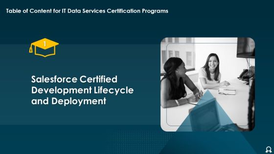 Table Of Content For IT Data Services Certification Programs Development Guidelines PDF Table Of Content For IT Data Services Certification Programs Development Guidelines PDF