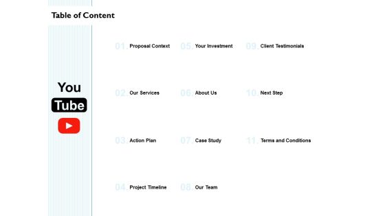 Table Of Content Ppt PowerPoint Presentation Ideas Microsoft