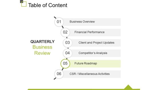 Table Of Content Template 6 Ppt PowerPoint Presentation Pictures File Formats Table Of Content Template 6 Ppt PowerPoint Presentation Pictures File Formats