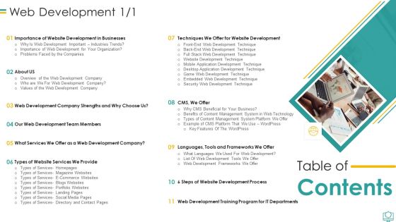 Table Of Content Web Development Rules PDF Table Of Content Web Development Rules PDF