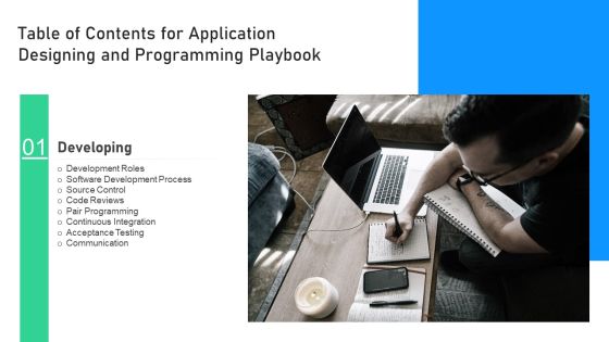 Table Of Contents For Application Designing And Programming Playbook Demonstration PDF Table Of Contents For Application Designing And Programming Playbook Demonstration PDF