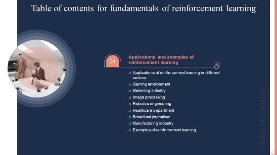 Table Of Contents For Fundamentals Of Reinforcement Learning Icons PDF Table Of Contents For Fundamentals Of Reinforcement Learning Icons PDF