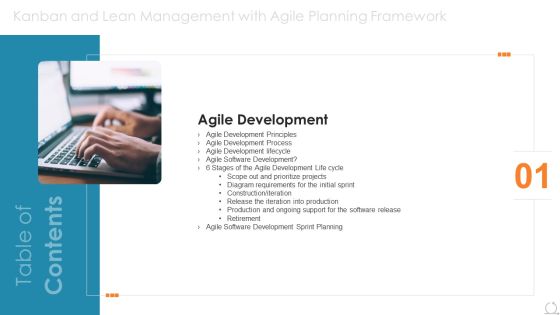Table Of Contents Kanban And Lean Management With Agile Planning Framework Designs PDF Table Of Contents Kanban And Lean Management With Agile Planning Framework Designs PDF