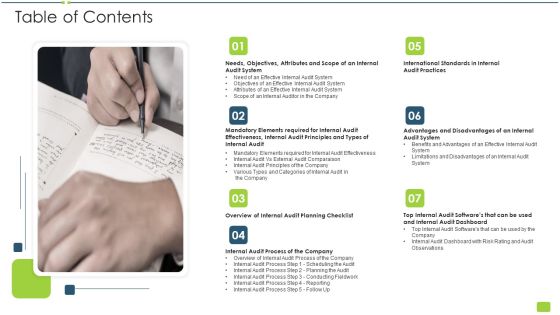 Table Of Contents Ppt Infographic Template Graphic Tips PDF