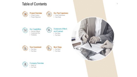 Table Of Contents Ppt PowerPoint Presentation Summary Backgrounds