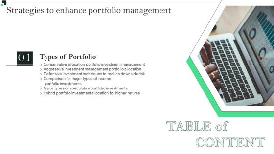 Table Of Contents Strategies To Enhance Portfolio Management Rules Download PDF Table Of Contents Strategies To Enhance Portfolio Management Rules Download PDF