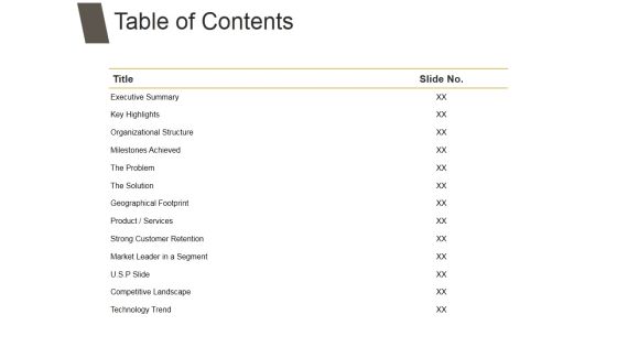 Table Of Contents Template 1 Ppt PowerPoint Presentation Clipart Table Of Contents Template 1 Ppt PowerPoint Presentation Clipart