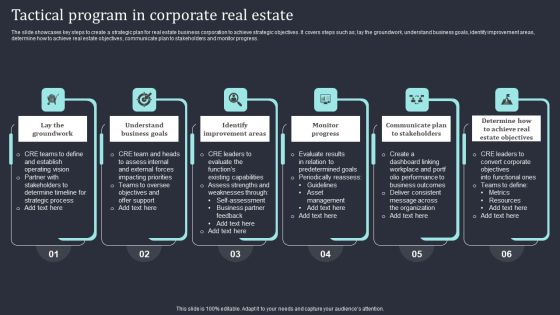 Tactical Program In Corporate Real Estate Clipart PDF Tactical Program In Corporate Real Estate Clipart PDF