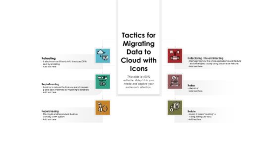 Tactics For Migrating Data To Cloud With Icons Ppt PowerPoint Presentation File Summary PDF Tactics For Migrating Data To Cloud With Icons Ppt PowerPoint Presentation File Summary PDF