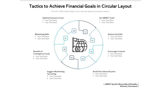 Tactics To Achieve Financial Goals In Circular Layout Ppt PowerPoint Presentation File Example File PDF Tactics To Achieve Financial Goals In Circular Layout Ppt PowerPoint Presentation File Example File PDF