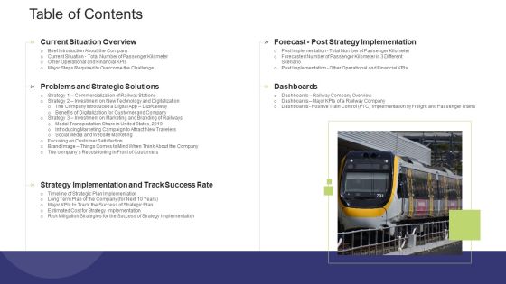 Tactics To Enhance The Understanding Of A Railway Business Case Competition Table Of Contents Microsoft PDF Tactics To Enhance The Understanding Of A Railway Business Case Competition Table Of Contents Microsoft PDF