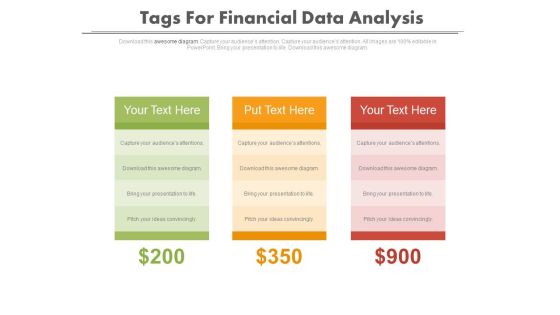 Tags For Financial Data Comparison Powerpoint Slides Tags For Financial Data Comparison Powerpoint Slides
