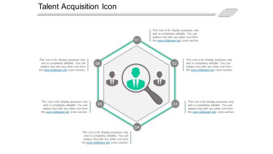 Talent Acquisition Icon Ppt PowerPoint Presentation Infographics Good