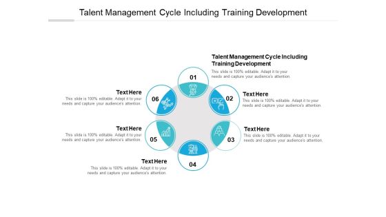 Talent Management Cycle Including Training Development Ppt PowerPoint Presentation Inspiration Themes Cpb Talent Management Cycle Including Training Development Ppt PowerPoint Presentation Inspiration Themes Cpb