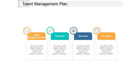 Talent Management Plan Ppt Powerpoint Presentation Infographic Template Samples Cpb