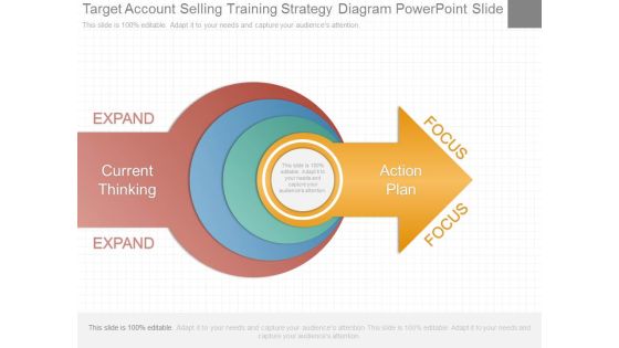 Target Account Selling Training Strategy Diagram Powerpoint Slide