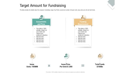 Target Amount For Fundraising Virtual Currency Financing Pitch Deck Guidelines PDF Target Amount For Fundraising Virtual Currency Financing Pitch Deck Guidelines PDF