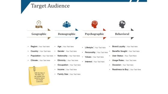 Target Audience Template 1 Ppt PowerPoint Presentation Summary Inspiration Target Audience Template 1 Ppt PowerPoint Presentation Summary Inspiration