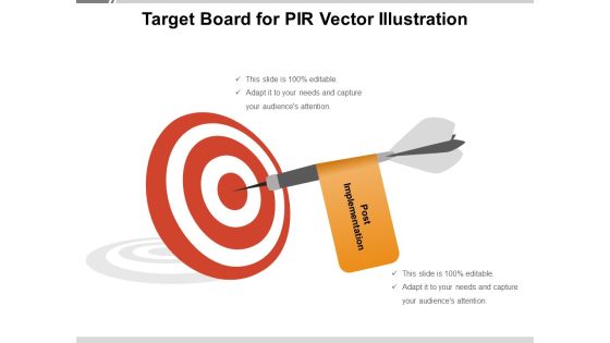 Target Board For PIR Vector Illustration Ppt PowerPoint Presentation Gallery Graphic Images PDF Target Board For PIR Vector Illustration Ppt PowerPoint Presentation Gallery Graphic Images PDF