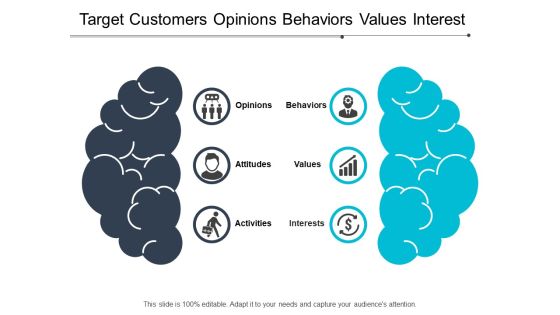 Target Customers Opinions Behaviours Values Interest Ppt PowerPoint Presentation Pictures Shapes Target Customers Opinions Behaviours Values Interest Ppt PowerPoint Presentation Pictures Shapes