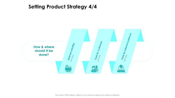 Target Market Strategy Setting Product Strategy Tools Ppt Model Brochure PDF