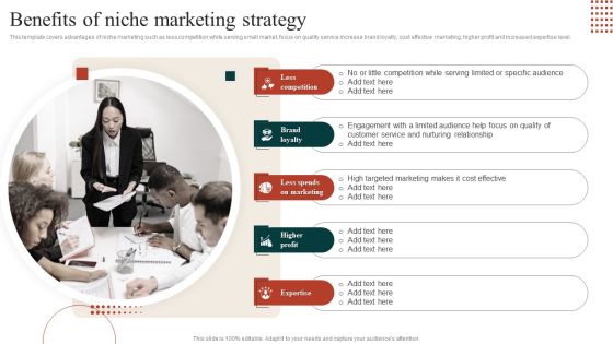 Target Marketing Techniques Benefits Of Niche Marketing Strategy Infographics PDF Target Marketing Techniques Benefits Of Niche Marketing Strategy Infographics PDF