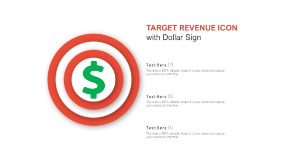 Target Revenue Icon With Dollar Sign Ppt PowerPoint Presentation File Example File Target Revenue Icon With Dollar Sign Ppt PowerPoint Presentation File Example File