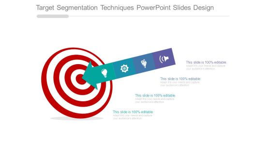Target Segmentation Techniques Powerpoint Slides Design Target Segmentation Techniques Powerpoint Slides Design