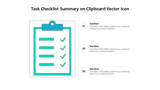 Task Checklist Summary On Clipboard Vector Icon Ppt PowerPoint Presentation File Background PDF Task Checklist Summary On Clipboard Vector Icon Ppt PowerPoint Presentation File Background PDF