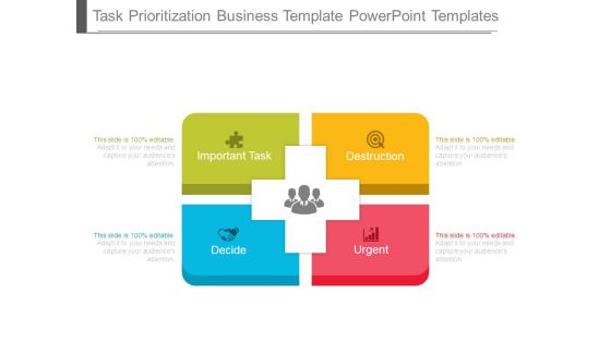 Task Prioritization Business Template Powerpoint Templates