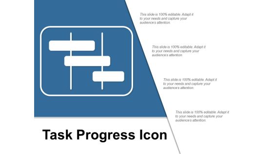 Task Progress Icon Ppt PowerPoint Presentation File Show