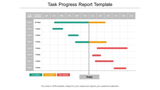 Task Progress Report Template Ppt PowerPoint Presentation Styles Objects Task Progress Report Template Ppt PowerPoint Presentation Styles Objects